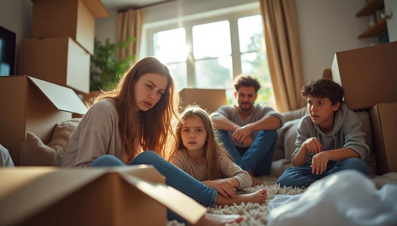 Illustration: Pourquoi le stress du déménagement bouleverse notre équilibre mental et émotionnel