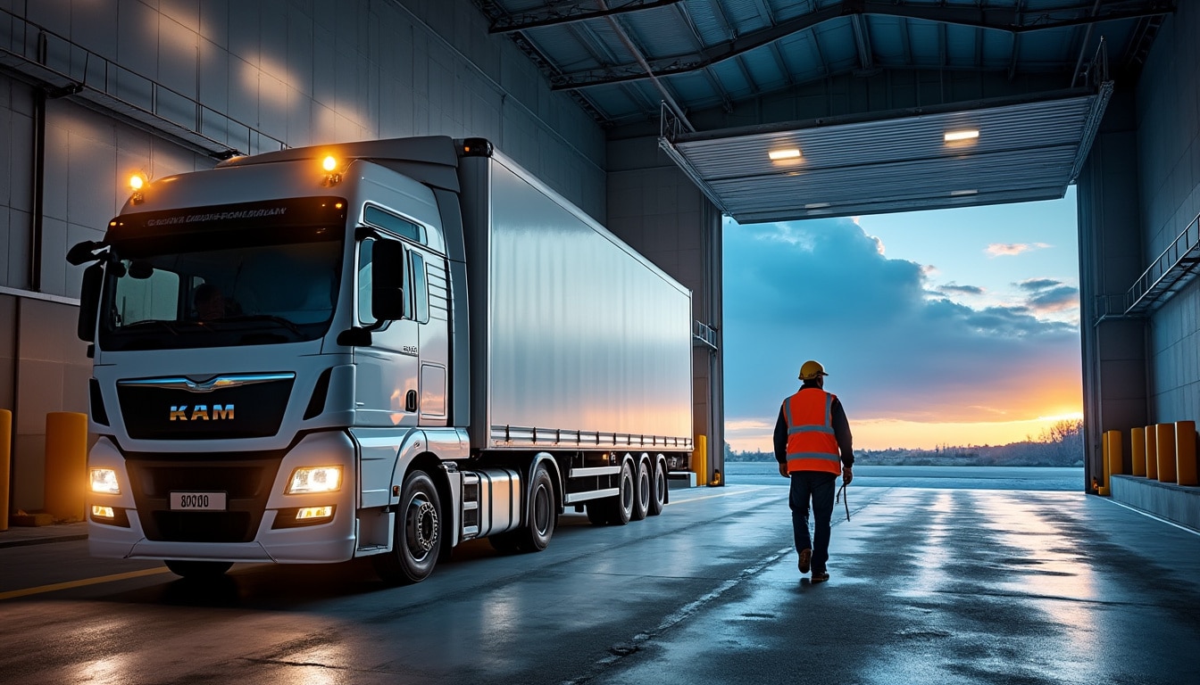 Illustration: Comprendre le volume et les dimensions intérieures d’un camion 40m3