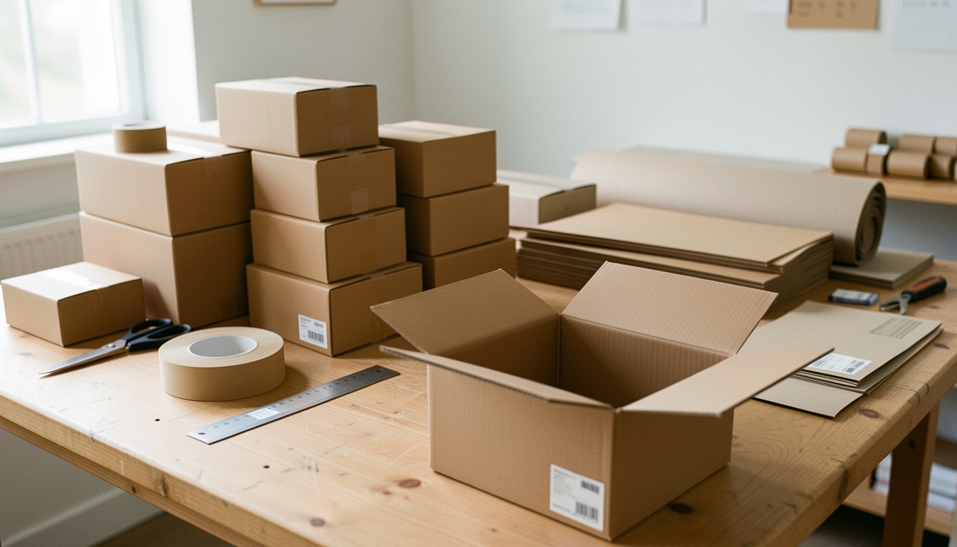 Carton d’emballage pour colis pas cher : bien choisir