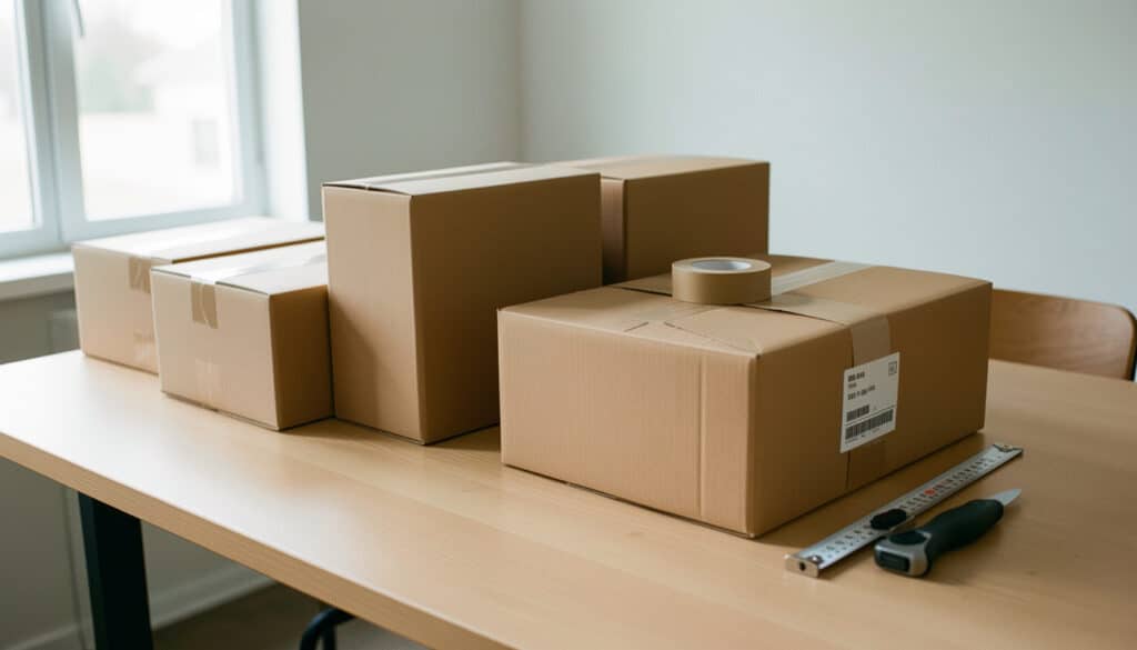 Choisir un carton d’expédition adapté à chaque colis
