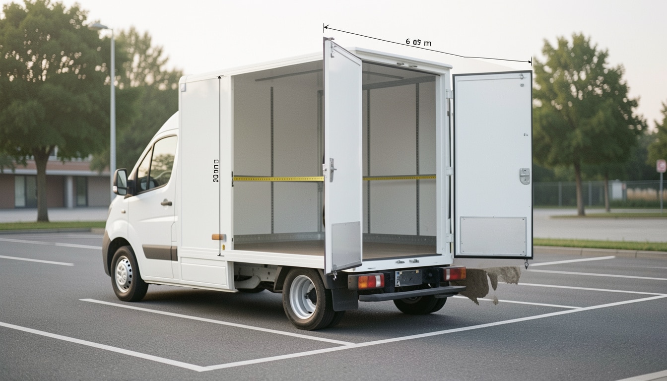 Dimensions d’un camion 6 m³ : lequel choisir ?