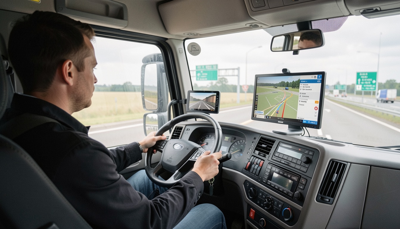 GPS poids lourd : bien choisir son guidage camion