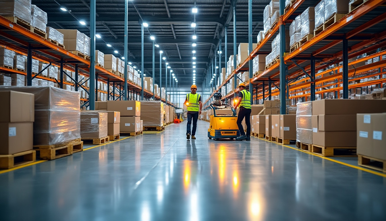 Logistique industrielle : optimiser coûts, flux et performance