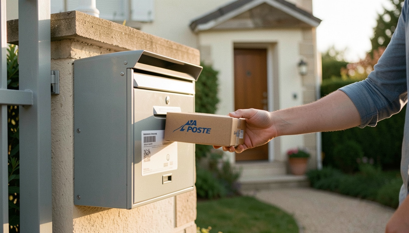 Envoyer un colis La Poste depuis sa boîte aux lettres