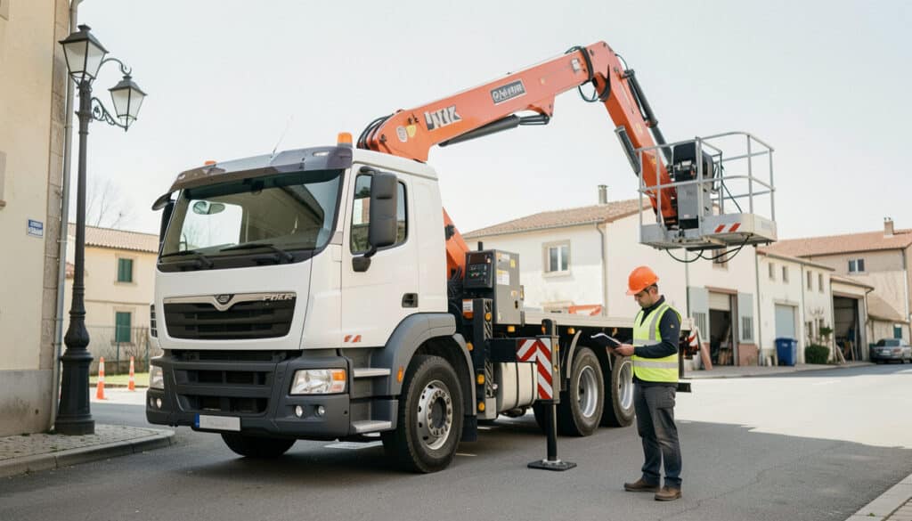 Location d’un camion nacelle poids lourd : bien choisir