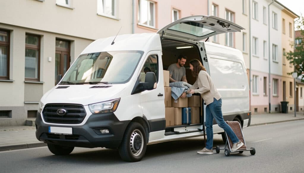 Location d’utilitaire en aller simple pour déménager