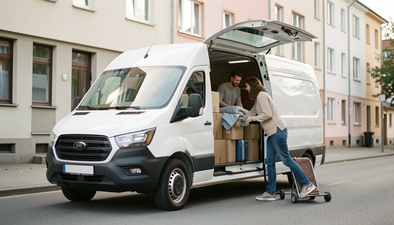 Location d’utilitaire en aller simple pour déménager